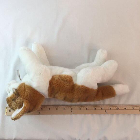 Russ Yomiko Classics British Short Hair Kitty Cat Plush 12" Orange White Stuffed - Picture 9 of 9